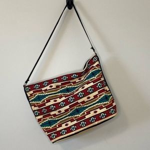 Sun brand, large, southwestern, print tote